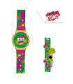 RELOJ DIGITAL KE02 CRAZY DINO ECO (6x4)KL11304