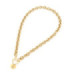 Collares acero Letra R