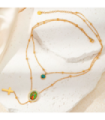 Pulseras brazaletes acero Plateado 9943010000558