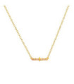Collares acero Letra I