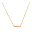 Collares acero Letra L