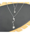 Collares acero Plateado 9964010001239
