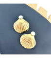 Pendientes acero Dorado 9974010002174