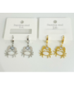 Pendientes acero Dorado 9974010002525
