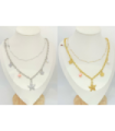 Collares acero Dorado 9964010003165