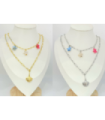 Collares acero Dorado 9994010001878