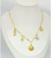 Collares acero Dorado 9994010001892