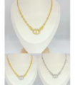 Collares acero Dorado 9994010001502