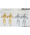 Pendientes acero Dorado 9974010002020