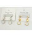 Pendientes acero Dorado 9974010002440