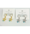 Pendientes acero Plateado 9974010002556