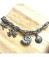 Pulseras brazaletes acero Plateado 9954010004118