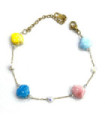 Pulseras brazaletes acero Dorado