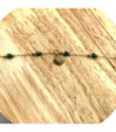 Pulseras brazaletes acero Dorado