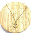 Collares acero Dorado