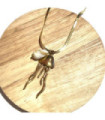 Collares acero Dorado