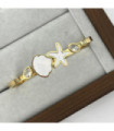 Pulseras brazaletes acero dorado 2410100007027