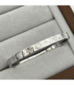 Pulseras brazaletes acero plateado 2410100005320