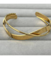 Pulseras brazaletes acero dorado 2410100005115