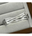 Pulseras brazaletes acero plateado 2410100004378