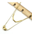 Collares acero dorado 2610100005331