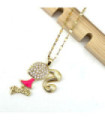Collares acero dorado 2620100011362