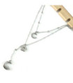 Collares acero plateado 2610100005263