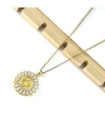 Collares acero dorado 2640100007356