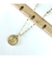 Collares acero dorado 2640100007325