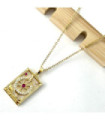 Collares acero dorado 2640100005833