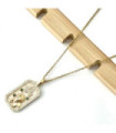 Collares acero dorado 2640100005789