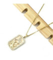 Collares acero dorado 2640100005710