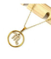 Collares acero dorado 2640100005697