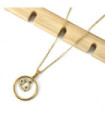 Collares acero dorado 2640100005628
