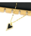 Collares acero dorado 2640100003228