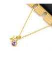 Collares acero dorado 2640100005376