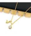 Collares acero dorado 2640100005413