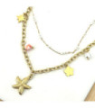 Collares acero dorado 2610100006925