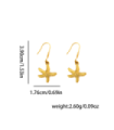 Pendientes acero Dorado 9997010000247