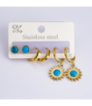 Pendientes acero Dorado 9977010000614