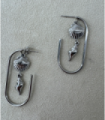 Pendientes acero Dorado 9978010000017