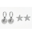 Pendientes acero Dorado 9978010000086
