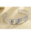 Pulseras brazaletes acero Dorado 9948010000034