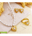 Pendientes acero Dorado 2940100006466