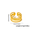 Anillos Sortijas acero Dorado 9987010000392
