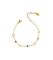 Tobillera acero Dorado 9923010000123
