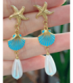 Pendientes acero Dorado 2780100000046