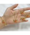 Pendientes acero Dorado 2980100000798