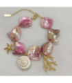 Pulseras brazaletes acero Dorado 2980100000996