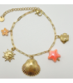 Pulseras brazaletes acero Dorado E2980100001603